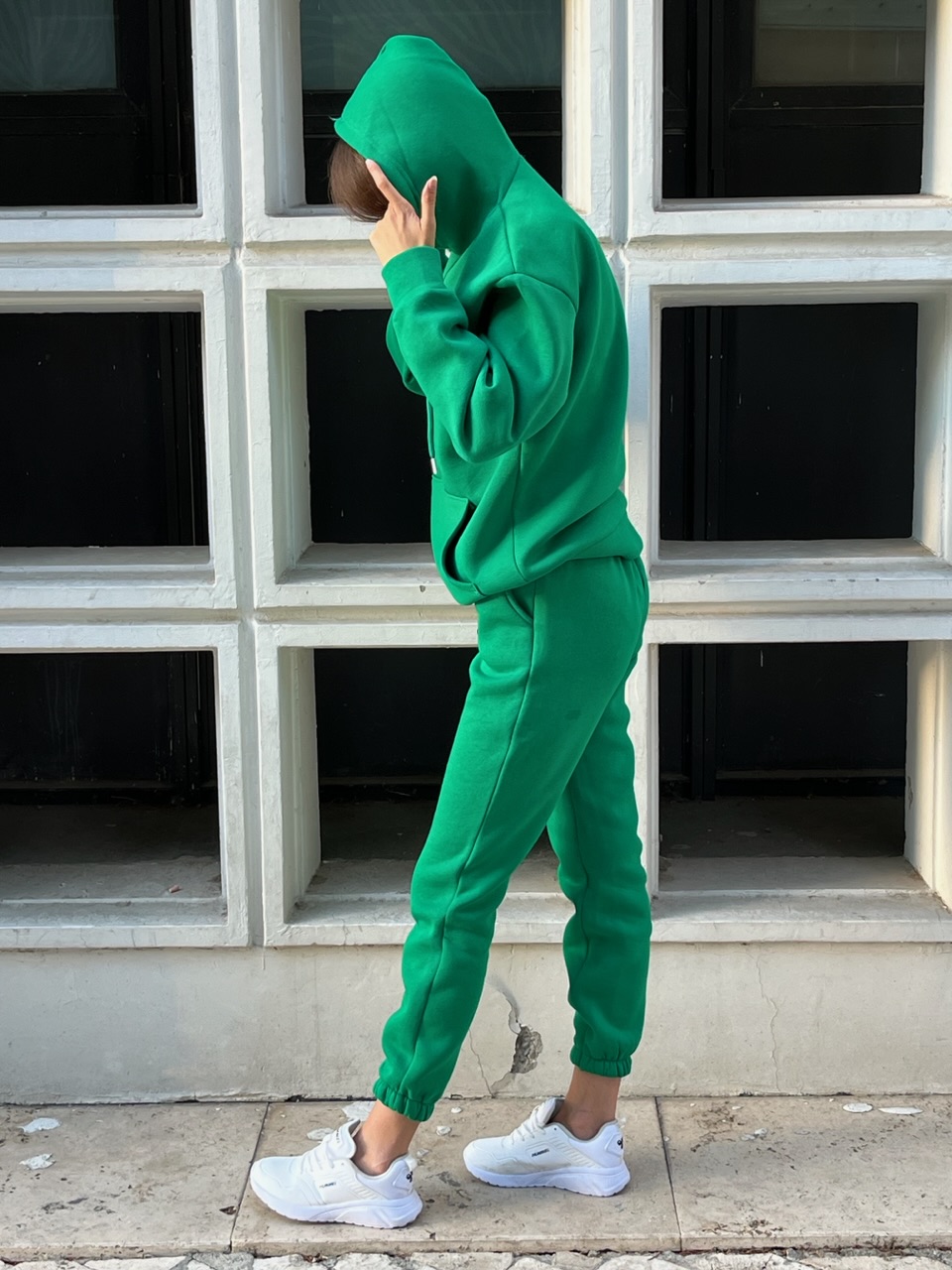 Kapüşonlu Sweat Eşofman Takımı
