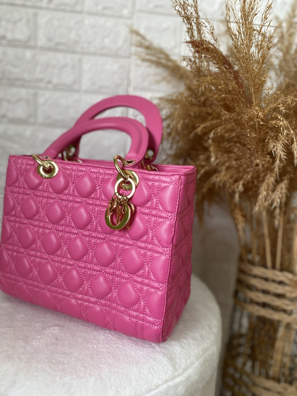 Pembe Dıor Çanta