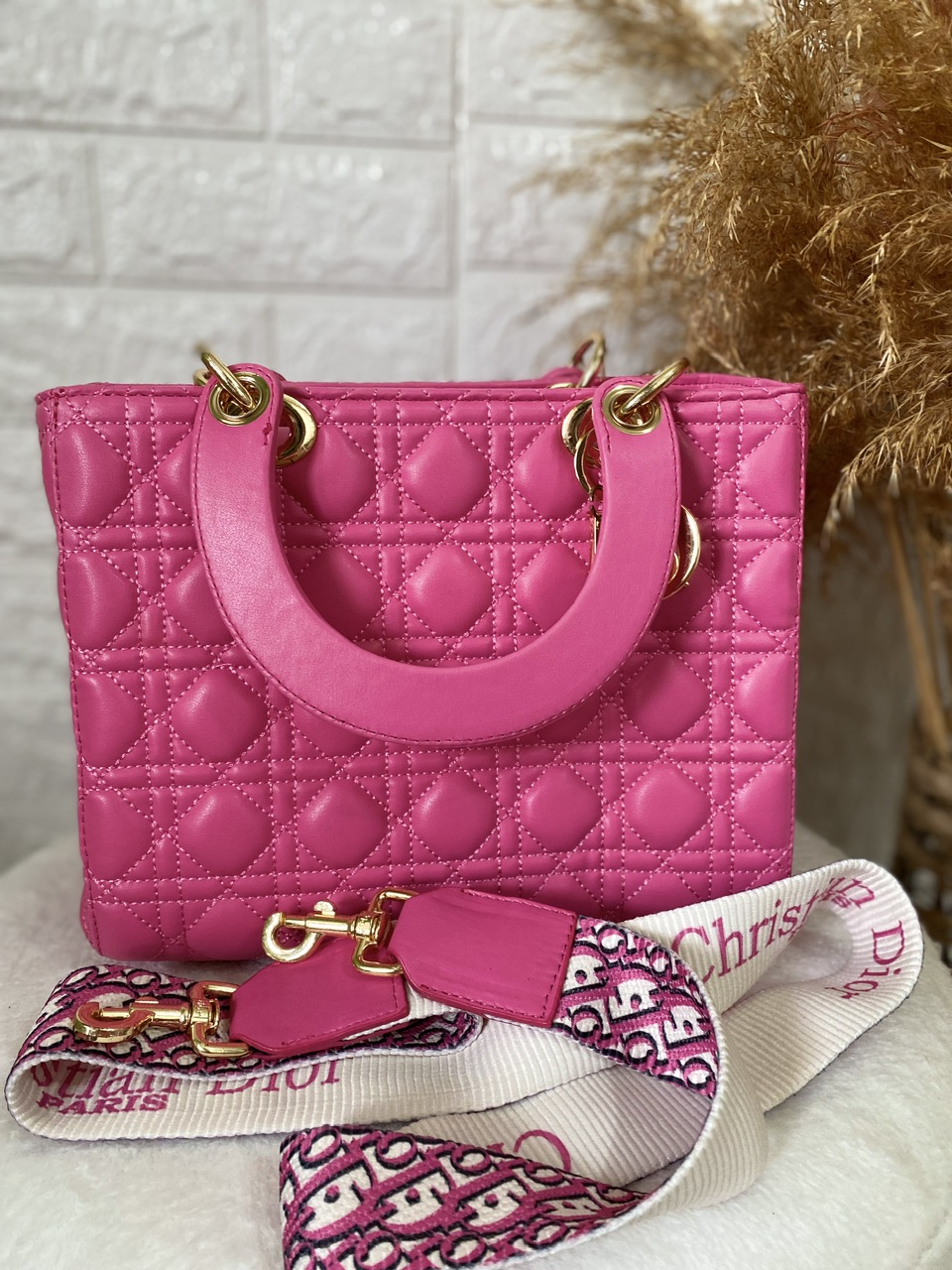 Pembe Dıor Çanta