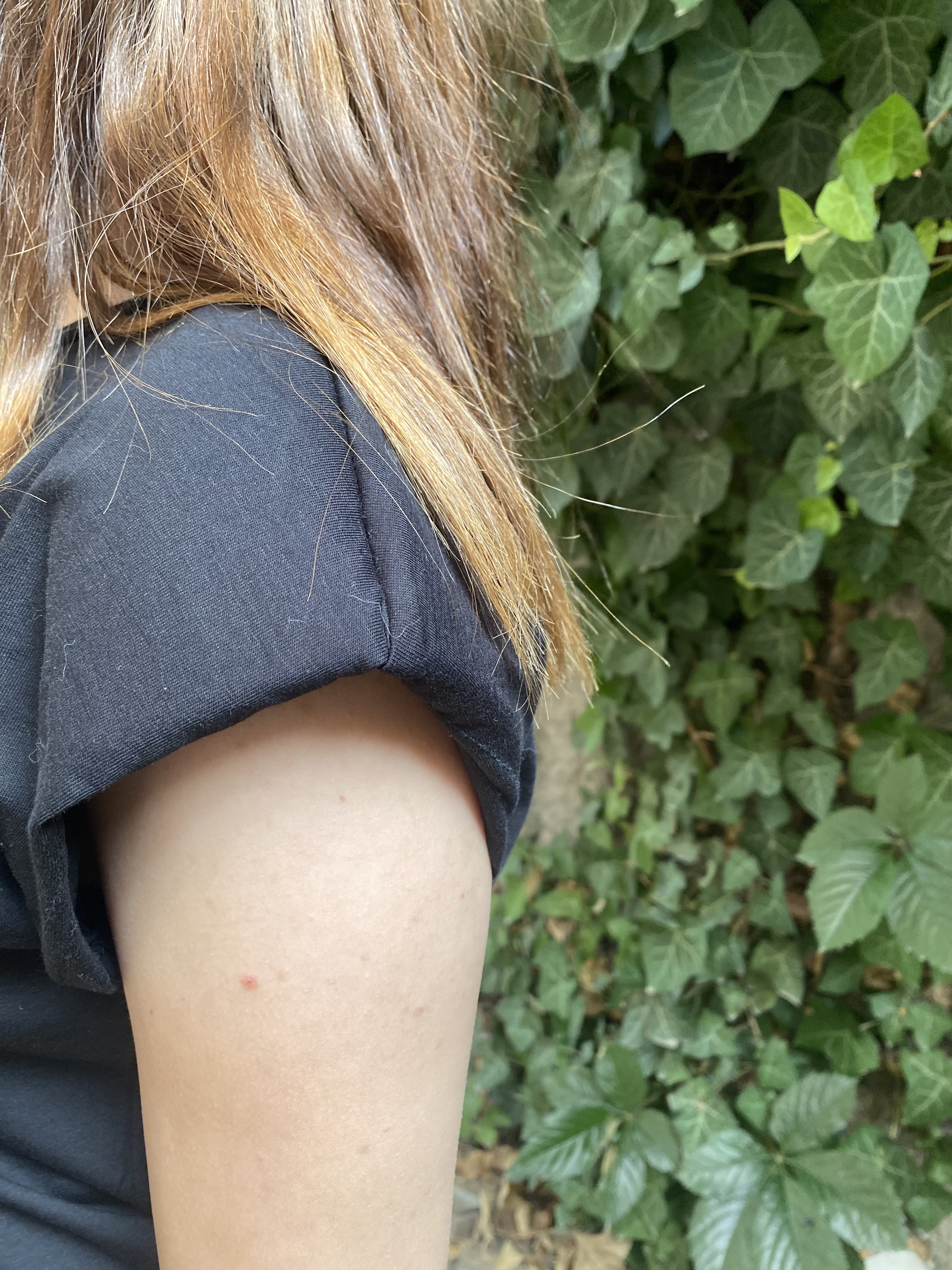 Bisiklet Yaka Omuzları Vatkalı Tshirt