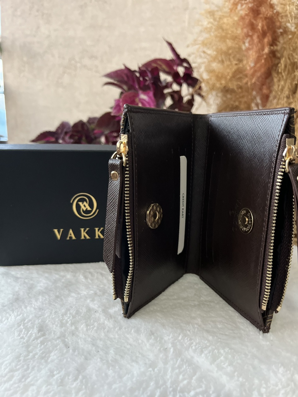 VKK Exclusive Kahve cüzdan