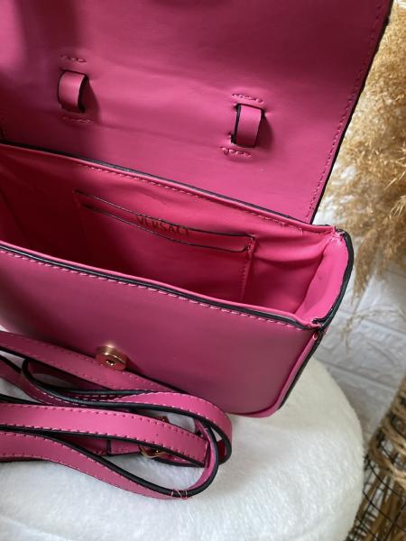 Pembe Zincir Saplı Çanta