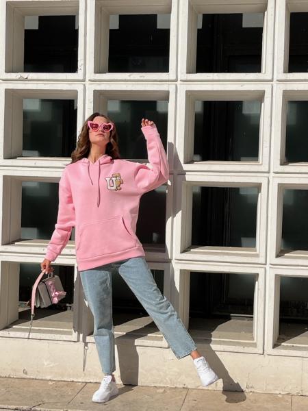 Taş Detaylı Mom Jean