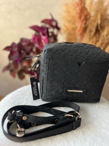 VKK Exclusive Siyah Kare Çanta