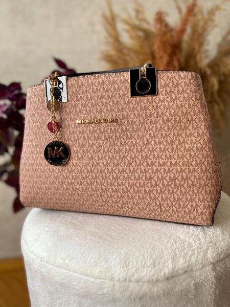 Mıchael Kors Siyah - Pembe Çanta