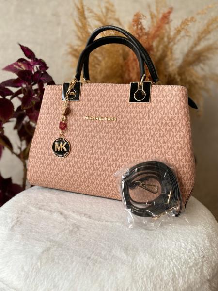 Mıchael Kors Siyah - Pembe Çanta