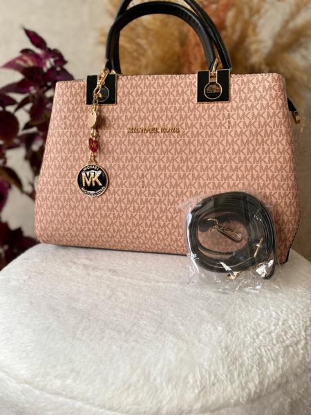 Mıchael Kors Siyah - Pembe Çanta